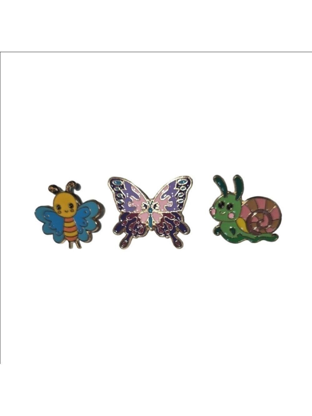 Insect Enamel Pin Trio